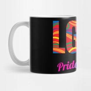 Logo For The LGBTQ and LGBT Pride Month Mug